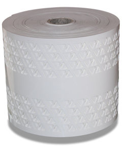 Egg belt 350mm white - KB PP 1.3mm triangular holes 20mm m
